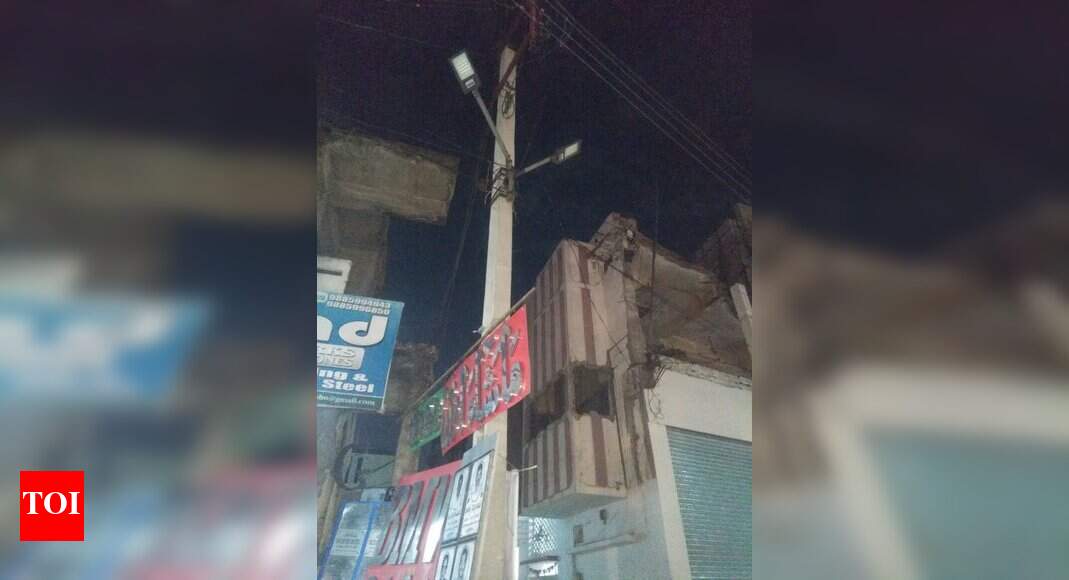 LED Street Light Not functioning Since Two Week - Times of India