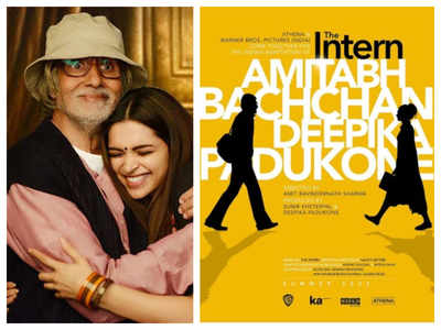 'The Intern' first look poster: Amitabh Bachchan replaces late Rishi Kapoor in Deepika Padukone's Hindi adaptation of the Hollywood film