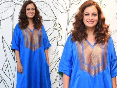 Dia Mirza wore the most comfortable maternity kurta and all would-be moms would love it