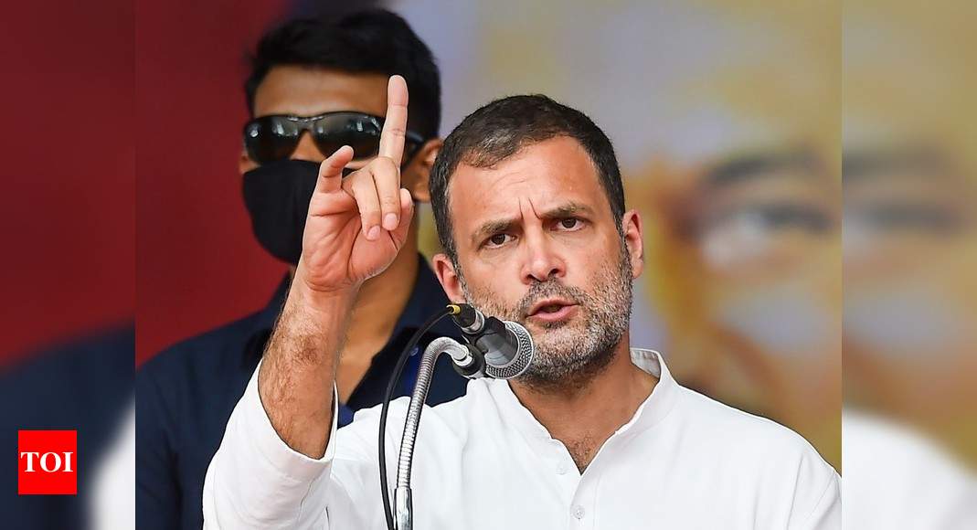 Rahul Says Op ‘incompetently Executed’, BJP Slams Remarks | India News ...