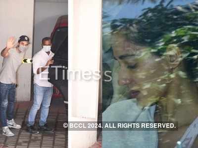 ETimes Paparazzi Diaries: Ranbir Kapoor gets clicked outside a clinic; Ananya Panday shoots for an ad