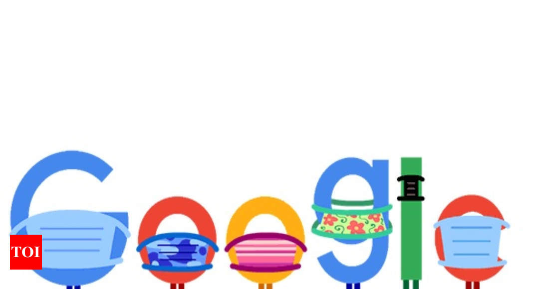 Covid-19 prevention: Google Doodle reminds people to wear masks to curb  spread - BusinessToday