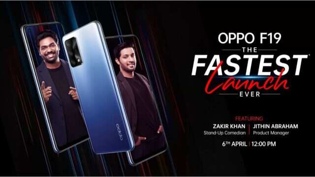 Oppo F19 with 33watt Flash Charge to launch in India today at 12pm: How to watch live stream Oppo F19 with 33watt Flash Charge to launch in India today at 12pm: How to watch live stream