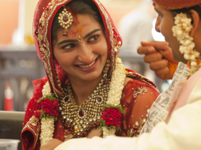 When does love enter arranged marriages?