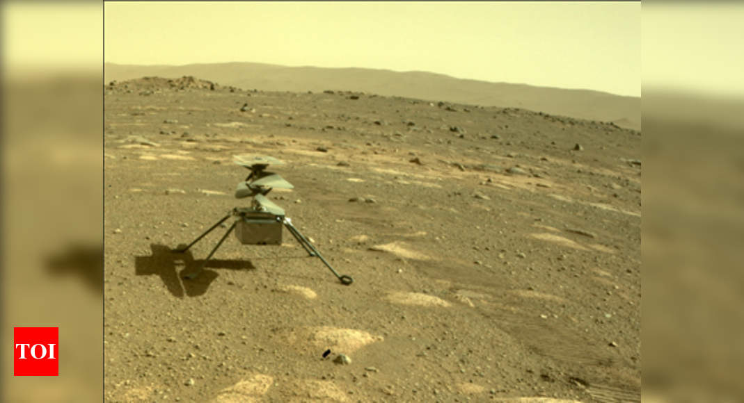 NASA's Ingenuity Helicopter Survives First Night Alone On Mars - Times ...