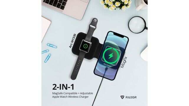 Raegr launches MagFix Duo Arc M1330 dual MagSafe wireless charger at Rs 2,999 Raegr launches MagFix Duo Arc M1330 dual MagSafe wireless charger at Rs 2,999