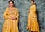 Vidya Balan's mango yellow anarkali is the summer wedding outfit of the week