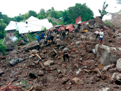 Indonesia Landslides Death Toll Rises To 140, Dozens Missing - Times Of ...