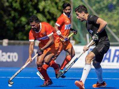 Indian men's hockey team plays out 4-4 draw against Argentina in practice match