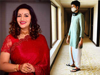 Drama Juniors 5 judge Renu Desai shares pictures with dhoti-clad son Akira; says, "Guys, let’s normalise wearing dhotis"