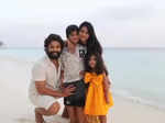 Allu Arjun shares stunning pictures from his beach vacay with family in Maldives