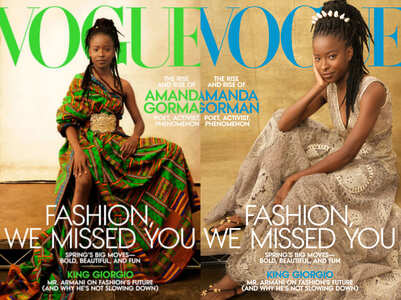 Gorman is first poet to feature on Vogue