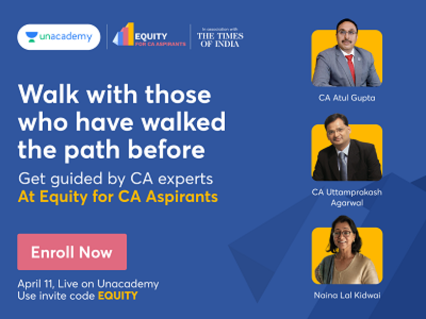 Industry to come together with students at The Unacademy Equity Summit for CA aspirants