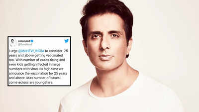 Sonu Sood urges health ministry to lower COVID-19 vaccine eligibility age to 25