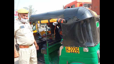 Uttar Pradesh: Hapur autos get special ID for tracking
