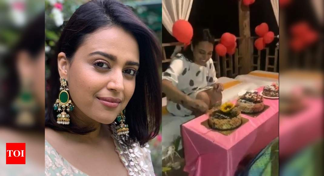Watch: Swara's birthday celebration