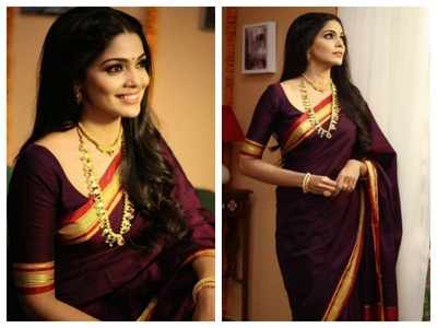 Khan Saree Look with jewellery/ खण saree collection | Saree collection,  Saree, Saree look