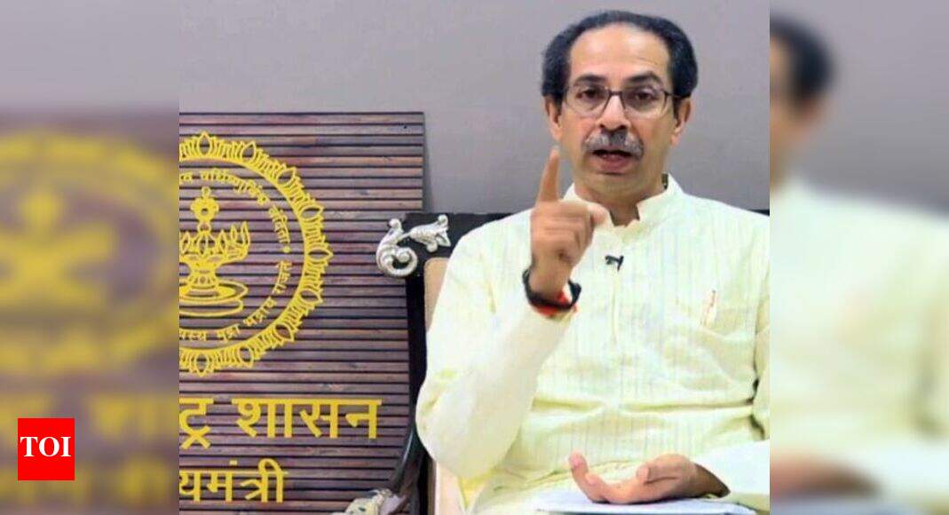 Maharashtra CM to hold all-party meet on Saturday to discuss Covid situation in state - Times of India