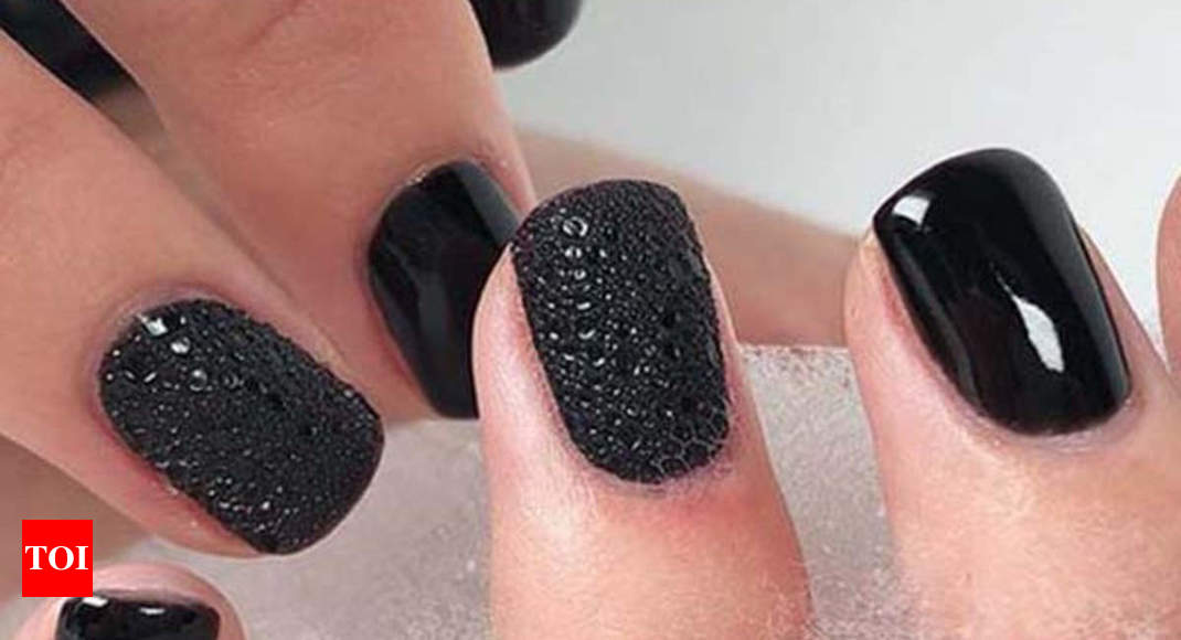 Matte Black Nail Polish Is Having A Moment, And There Are So Many Ways To  Pull It Off