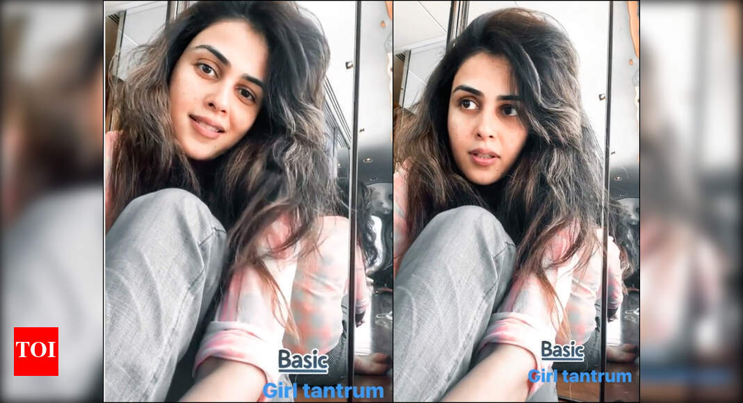 Watch Genelia Deshmukh throws a 'basic girl tantrum' Hindi Movie