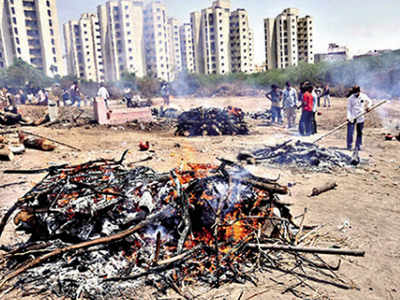 Gujarat crematoriums overflow with dead amid Covid-19 surge