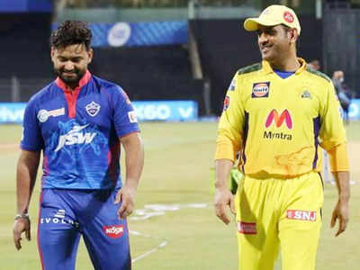 CSK vs DC, IPL 2021: Rishabh Pant happy to trump his &#39;go to man&#39; MS Dhoni |  Cricket News - Times of India