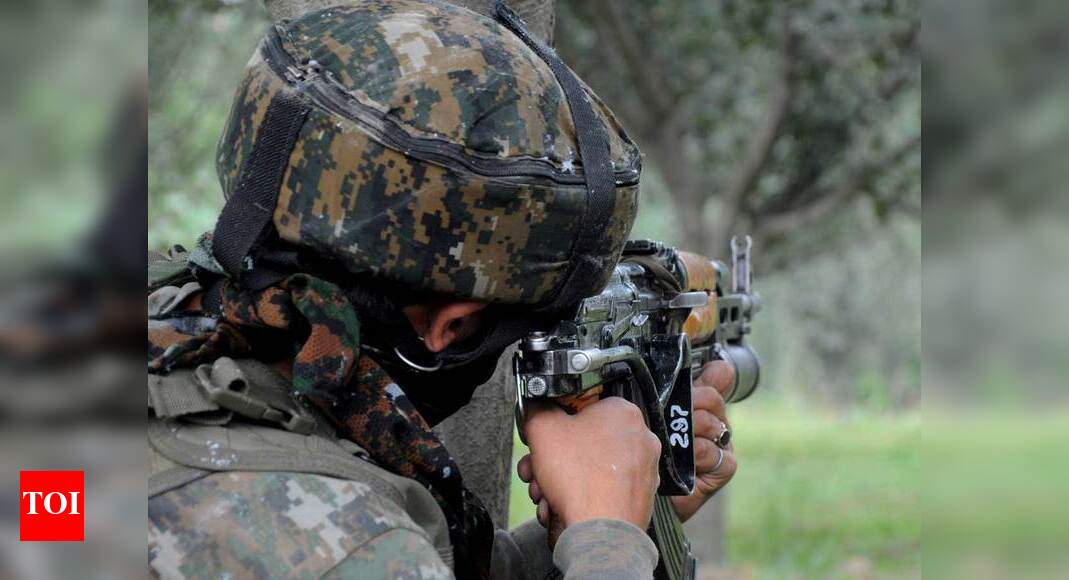 Four terrorists killed in encounters in J&K | India News