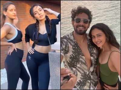 Siblings Day: Here is how Rakul Preet Singh and Neha Sharma celebrated the occasion