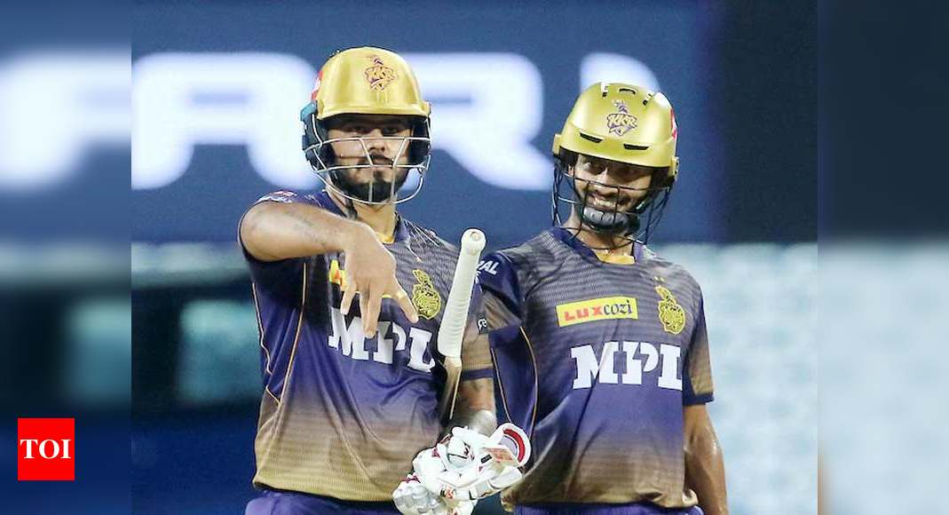 Nitish Rana stars in Kolkata Knight Riders' 100th IPL victory