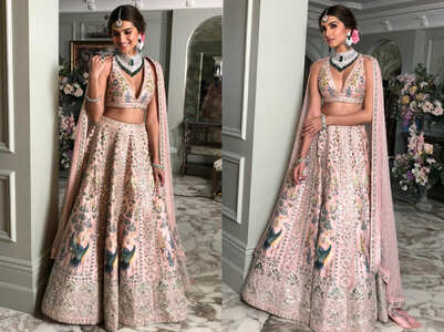 Tara Sutaria looks like a new bride in this lehenga