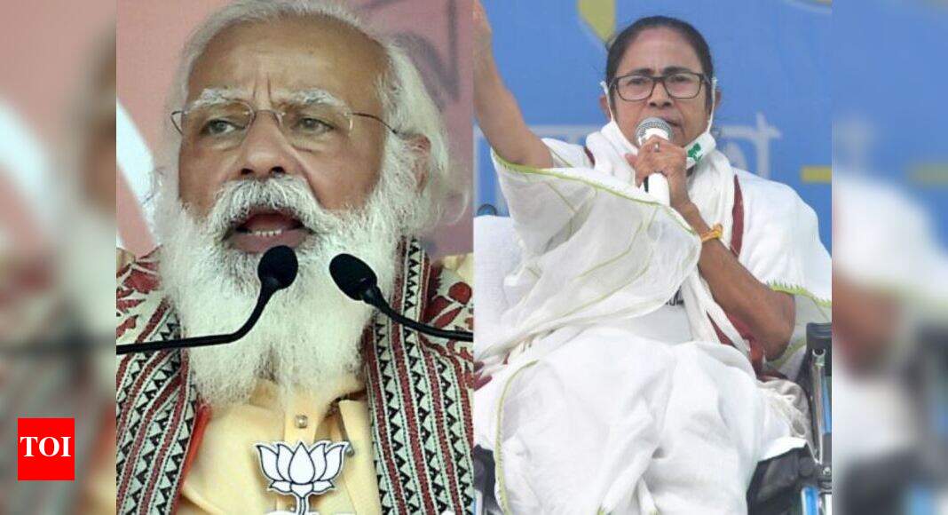 TMC abusing SC/STs, PM Modi says; Mamata targets BJP over ‘more will be shot’ remark | India News