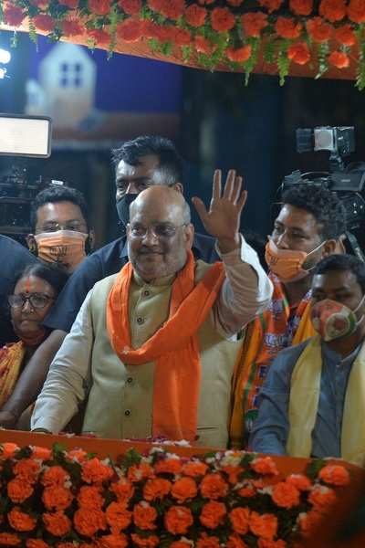 West Bengal elections: BJP leading in 92 of 135 seats after 4 phases, claims Amit Shah