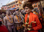 Kumbh Mela: These pictures show how Naga Sadhus take holy dip on 'Shahi Snan'