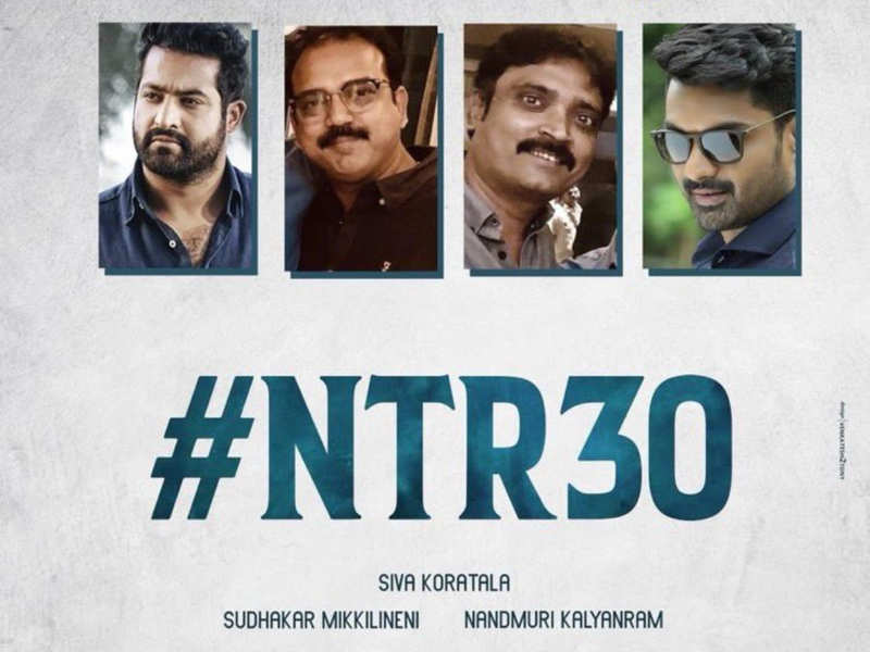 NTR30: Jr NTR and Koratala Siva to team up again for a new project, release  date announced | Telugu Movie News - Times of India