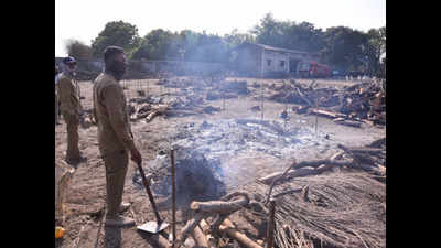 Gujarat: Frames of crematorium furnaces melt due to rush of bodies