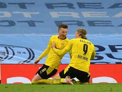 Dortmund skipper Reus revels in playing alongside 'unique' Haaland