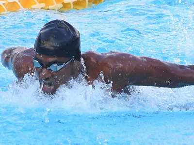 Swimmer Sajan Prakash bags gold but misses out on Olympic 'A' cut