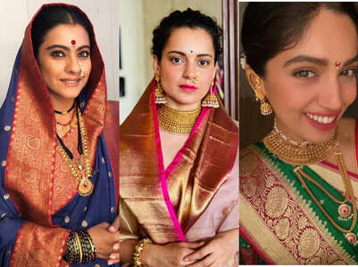 Meet the celebs who dressed up for Chaitra Navratri and Gudi Padwa