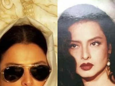Captivating beauty looks of Rekha from her younger days