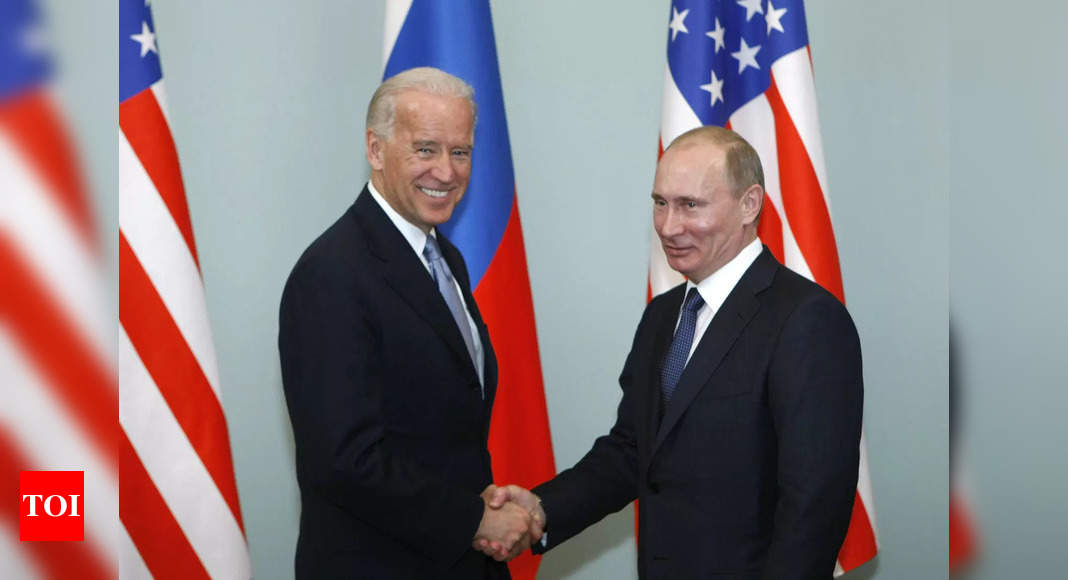 biden-proposes-summit-with-putin-after-russia-calls-us-adversary-over-ukraine-times-of-india