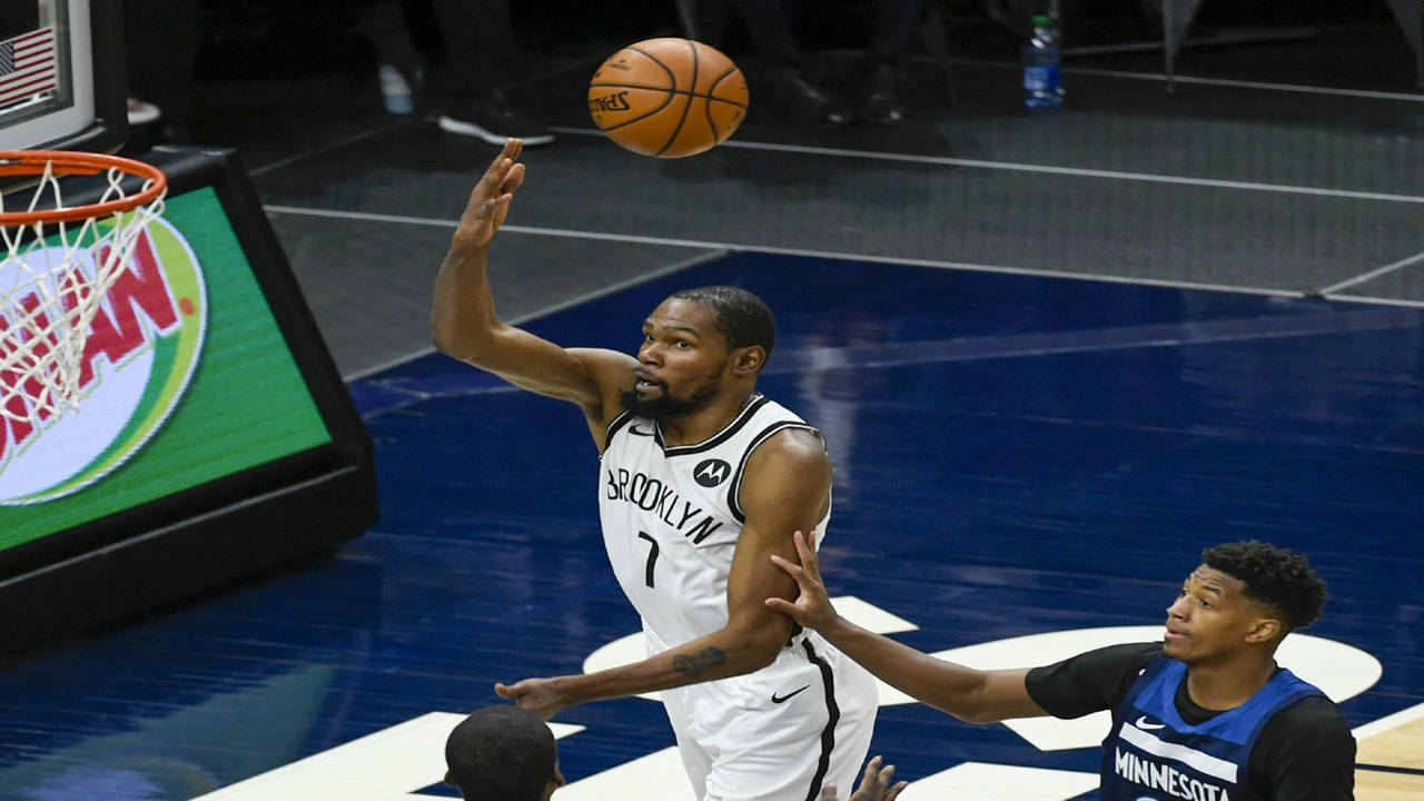 NBA: Kevin Durant drops 31 as Brooklyn Nets thump Minnesota Timberwolves