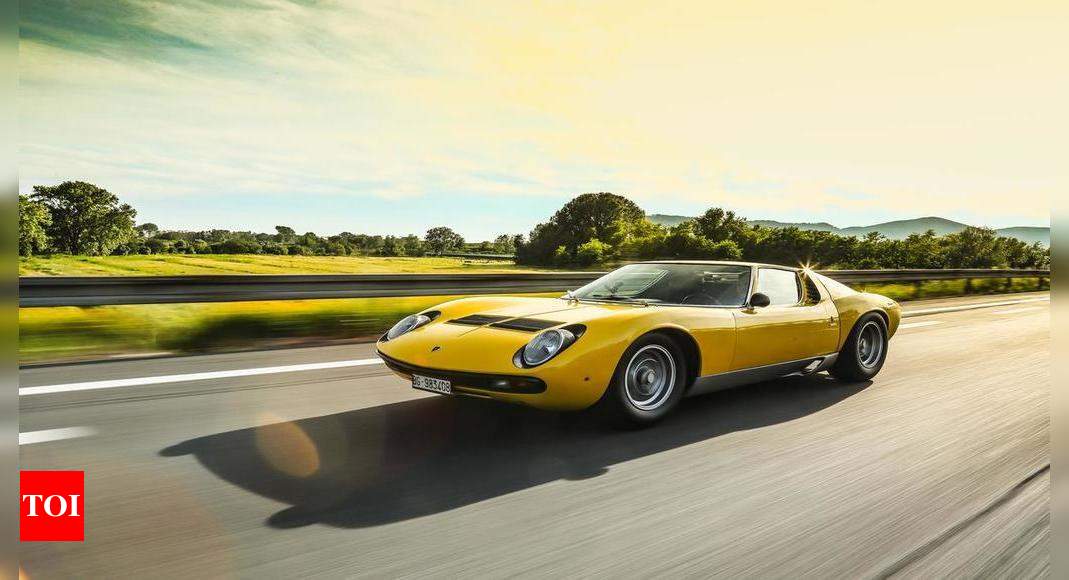 Lamborghini Miura SV, pinnacle of P400 project, turns 50 - Times of India