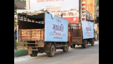 Covid: Trucks turned to hearse vans carrying bodies to crematorium in Chhattisgarh