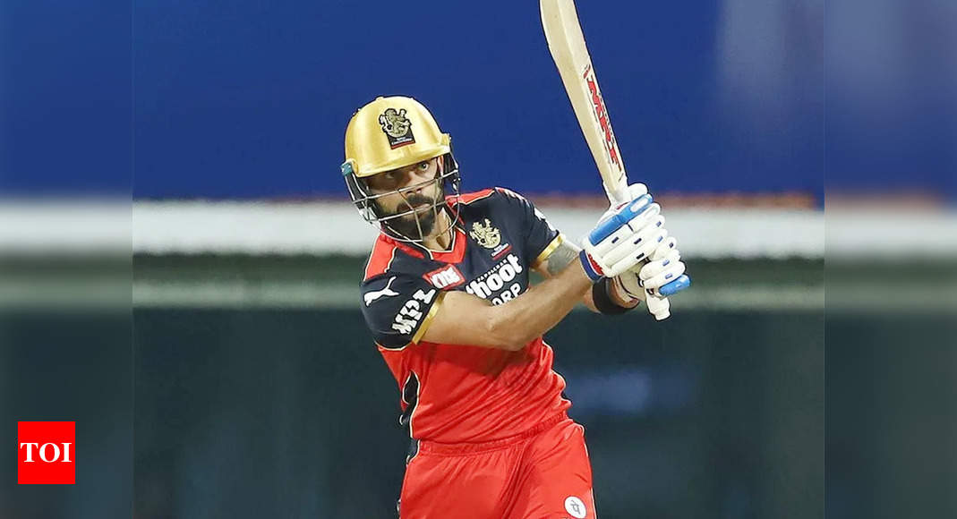 Frustrated Virat Kohli Takes His Anger Out On A Chair During Srh Rcb Ipl Match Cricket News 