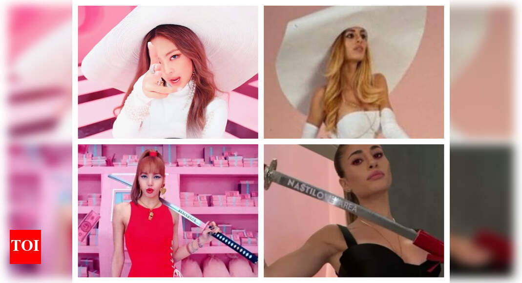 Did Influencer copy BLACKPINK's MV?