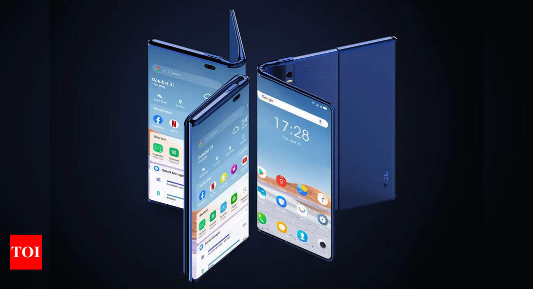 TCL showcases first Fold ‘n Roll smartphone