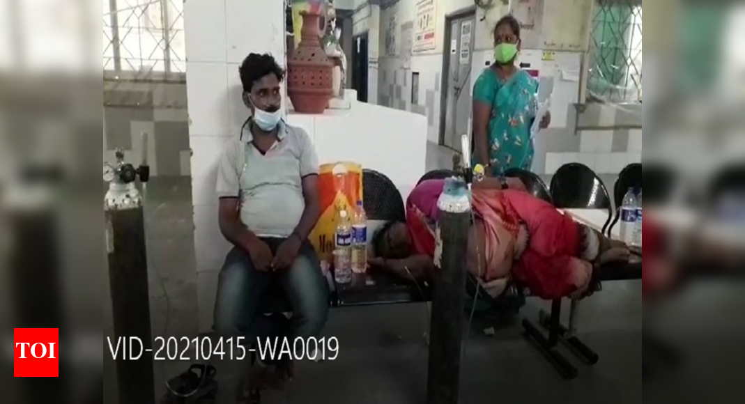 Kalyan Covid19 patients get oxygen on chair as hospital beds get full