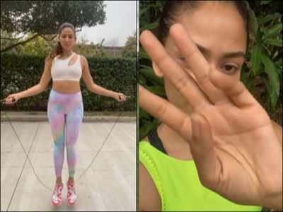 Watch: Mira Rajput's fitness video will make you want to get on the dance floor right away