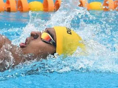 Srihari takes gold with personal best, narrowly misses Olympic 'A' cut