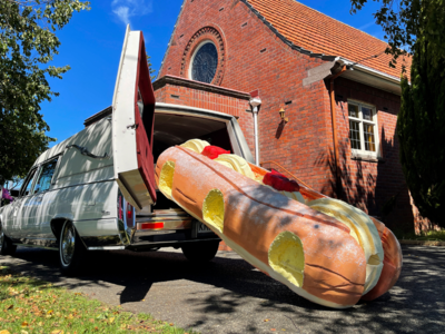 Colourful coffins lighten mood at New Zealand funerals